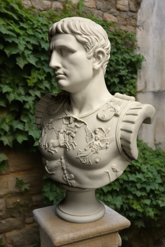 Auguste César en tant que centurion grand