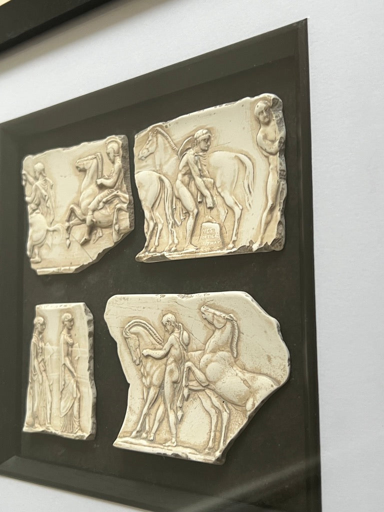 Archaeological Sculptured Fragments Set Of Four