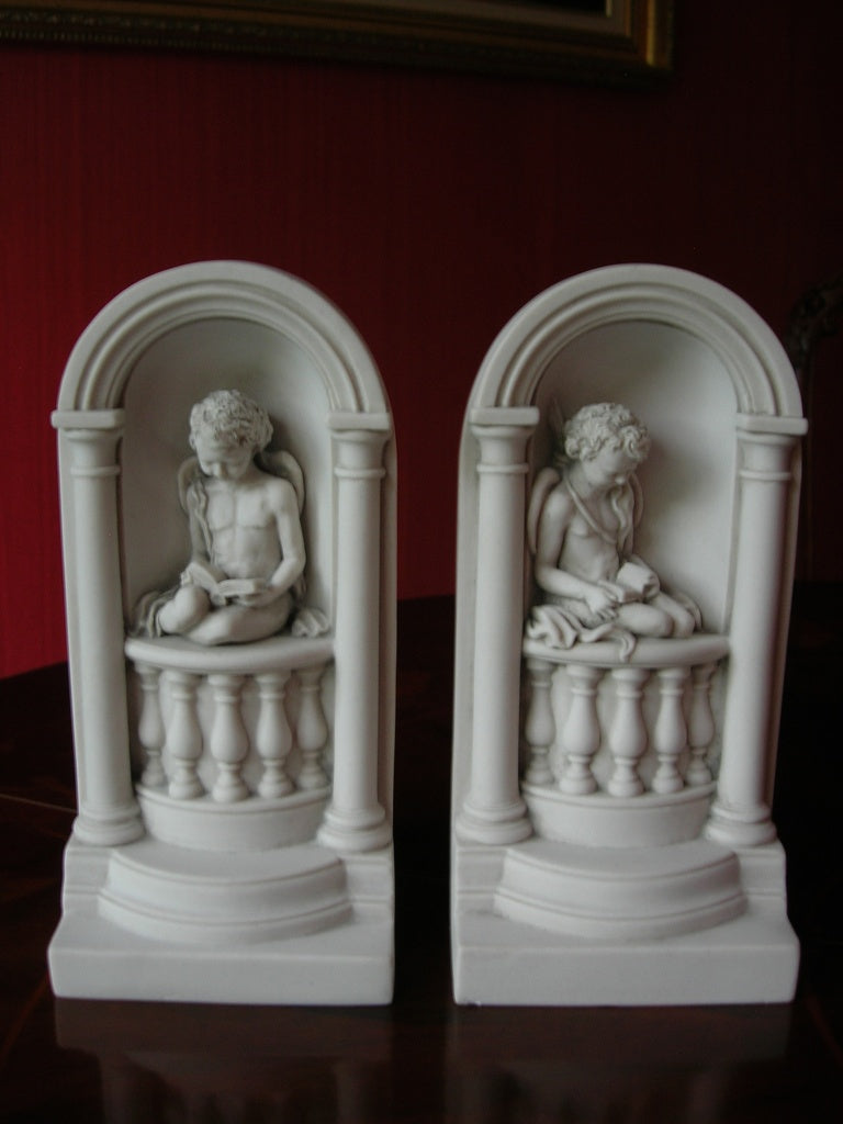 Cherub Alone Bookends