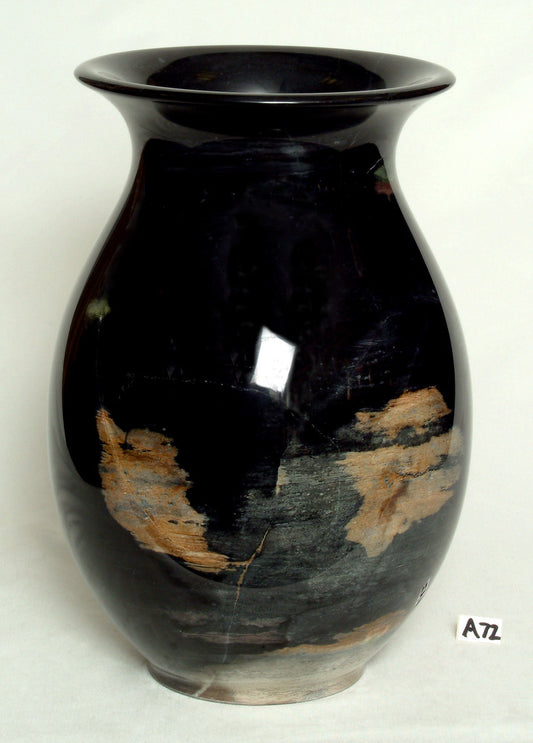 Antike schwarze Marmorvase