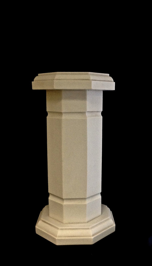 Eight sided column small COL10